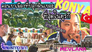 EP.153 Konyaเมืองที่ปลูกฝิ่นเยอะมาก เที่ยวMevlana ของฝากราคาถูก แวะกินอาหารบรรยากาศดีและอร่อยมากๆ