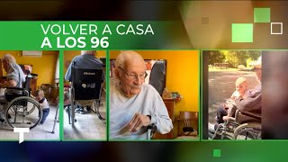 SU NIETA LO RETIRÓ DEL GERIÁTRICO PARA QUE PUEDA VOLVER A SU CASA | VOLVER A CASA A LOS 96