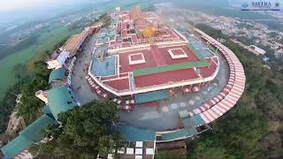 Palani Temple Early morning - Drone view