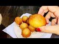 cucur manis sukatan cawan rangup gebu dan lembut kuih bom manis cucur kembung manis