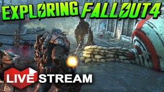 Fallout 4 Gameplay Part 1 | Exploration \u0026 Surviving the Wasteland!! - Live Stream (No Spoilers)