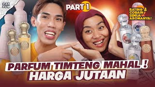 PARFUM TIMTENG SULTAN! HARGA JUTAAN! COBAIN SEMUA AROMA PARFUM GISSAH PART 1