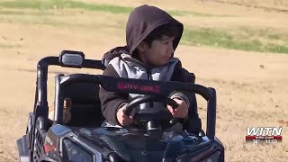 Greenville families take new gifts for a spin outside on Christmas Day