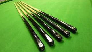 1pc Phoenix Master 10 hand spliced snooker cues/ billiard cue - Hand made with Ash \u0026 Ebony