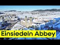 Einsiedeln Abbey / Monastery & Sihlsee from Above | Switzerland 🇨🇭 | Aerial Drone Shots