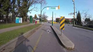 Vancouver Bikeways 37th, Arbutus Greenway, 59th North Arm Trail