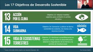 La Agenda 2030 para un Desarrollo Sostenible. Asignatura Planificación Estratégica. Prof. H Martino