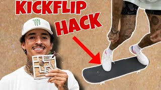 Nyjah Hustons HACK To Kickflips