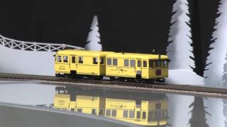 049169-HO Brass Model Train - OMI 4305.1 CB\u0026Q Burlington - Magnetic Rail Defect Detector #9050