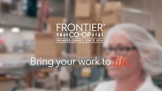 Bring Your Work as a Machine Operator to Life at Frontier Co-op