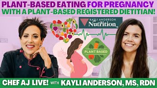 Plant-Based eating for Pregnancy with Plant-Based Registered Dietitian Kayli Anderson, MS, RDN