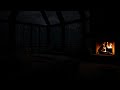 fireplace and rain sound for sleeping no ads 🔥 a stress free evening and restful night 🌧️🔥