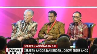 Serapan anggaran rendah, Jokowi tegur Ahok - iNews Pagi 05/08