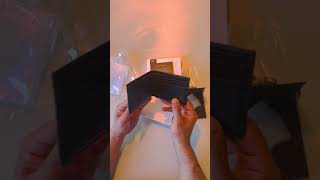 Calvin Klein Leather Billfold Wallet with RFID layer- unboxing