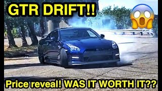 How Much Did my Cheap GTR off Salvage Auction Cost?? FULL PRICE REVEAL AND DRIFT