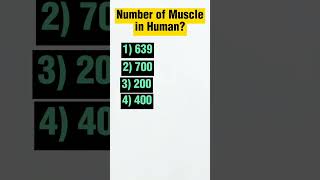 Number of Muscle #Human muscle#skeletalmuscle#Number#medicalinformation#biology