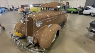 This 1936 Chevy Foreman’s Coupe is awesome looking!