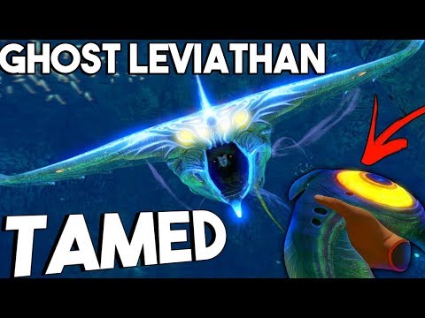 Can you tame a leviathan in Subnautica?