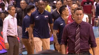 Coach Tim Cone refused to handshake | PBA Governors’ Cup 2017