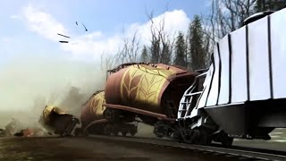 Hinton Train Collision - Animation