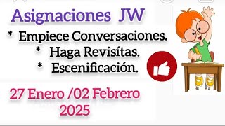 Seamos Mejores Maestros /Asignaciones jw. reunion.