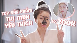 Top Sản Phẩm Cho Da Mụn Từ 200K Quỳnh Thi Yêu Thích 💕  | Quỳnh Thi |