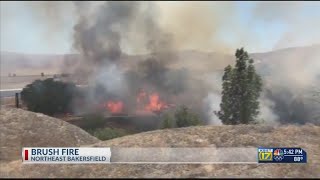 Forward progress stopped on 15-acre Mountain Fire in northeast Bakersfield