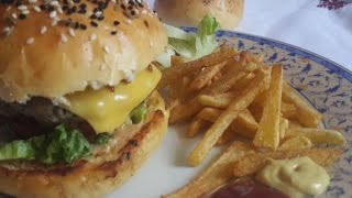 Hamburger maison بركر منزلي مذاق و لذة لا تقاوم