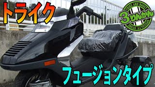 【ビックスクーターのさきがけ！150ccトライク】ホンダ・フュージョンタイプトライクの紹介です。