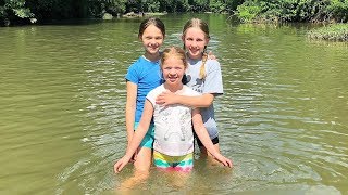 Avery Visits 🐎 Horseback Riding & Exploring the Creek !!!
