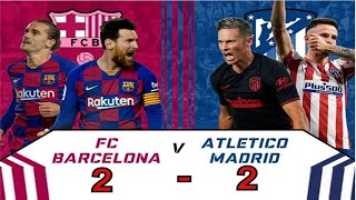 Barcelona vs Atletico Madrid [2-2], La Liga, 2020 | Football Skills