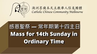 感恩聖祭 — 5/7/2020 常年期第十四主日 (Mass for 14th Sunday in Ordinary Time)