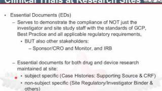 Essential Documentation in Clinical Trials Trailer