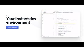 Online IDE - GitHub Codespace by Microsoft ↳ Instant Development