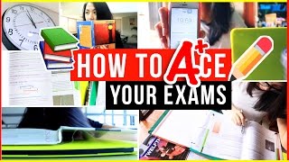 Exams/Finals Survival Guide: 18+ Study & Organization Tips | How to Get Straight A's on Tests!