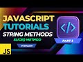 JavaScript String Methods Part 3 | JavaScript tutorials #javascript #js #education #tutorial #coding