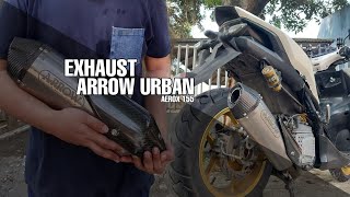 ARROW URBAN AEROX 155 | ARROW EXHAUST NVX155