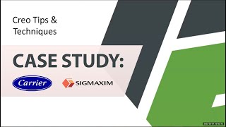 𝗣𝗧𝗖 𝗖𝗿𝗲𝗼 𝗧𝗶𝗽𝘀 - 𝗖𝗮𝘀𝗲 𝗦𝘁𝘂𝗱𝘆 𝗖𝗔𝗥𝗥𝗜𝗘𝗥 / Anything you can do in Creo, you can automate with SIGMAXIM!