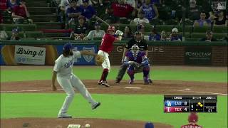 Kenley Jansen Incredible No-Look Game Ending Double Play vs Rangers | Dodgers vs Rangers