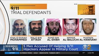 5 Men Accused Of Helping 9/11 Hijackers Appear In Military Court