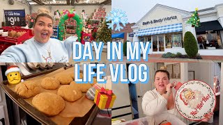 WALMART CHRISTMAS SHOPPING, NEW COOKIE RECIPE, BATH + BODY WORKS HOLIDAY | VLOG