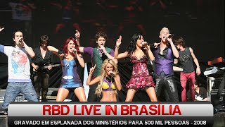 DVD RBD Live in Brasilia - Completo