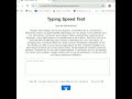 Build Your Own Typing Speed App in Html, Css, Javascript