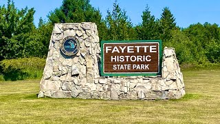 FAYETTE HISTORIC STATE PARK | GARDEN, MICHIGAN