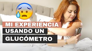 MI EXPERIENCIA usando un GLUCÓMETRO 😰 Descubrí todo esto... #diabetes