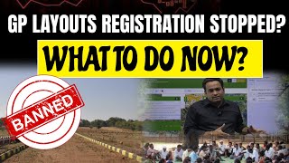 GP layouts Registration Stopped in Hyderabad what to do now? Hyderabad Realestate Latest update