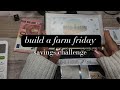 Farm Friday Savings Challenge Cash Envelope Stuffing | Build A Farm