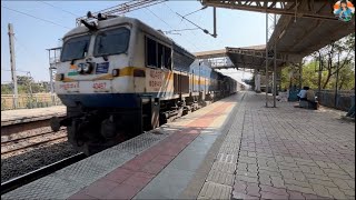 DIESEL 130 … BIKANER EXPRESS SKIPPING UMROLI. 16587 DN YASHAVANT ⇋ BIKANER EXPRESS WITH WDP4D …