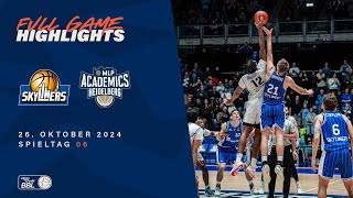 SKYLINERS vs. MLP Academics Heidelberg - Full Game Highlights - Spieltag 06 - Saison 2024/25