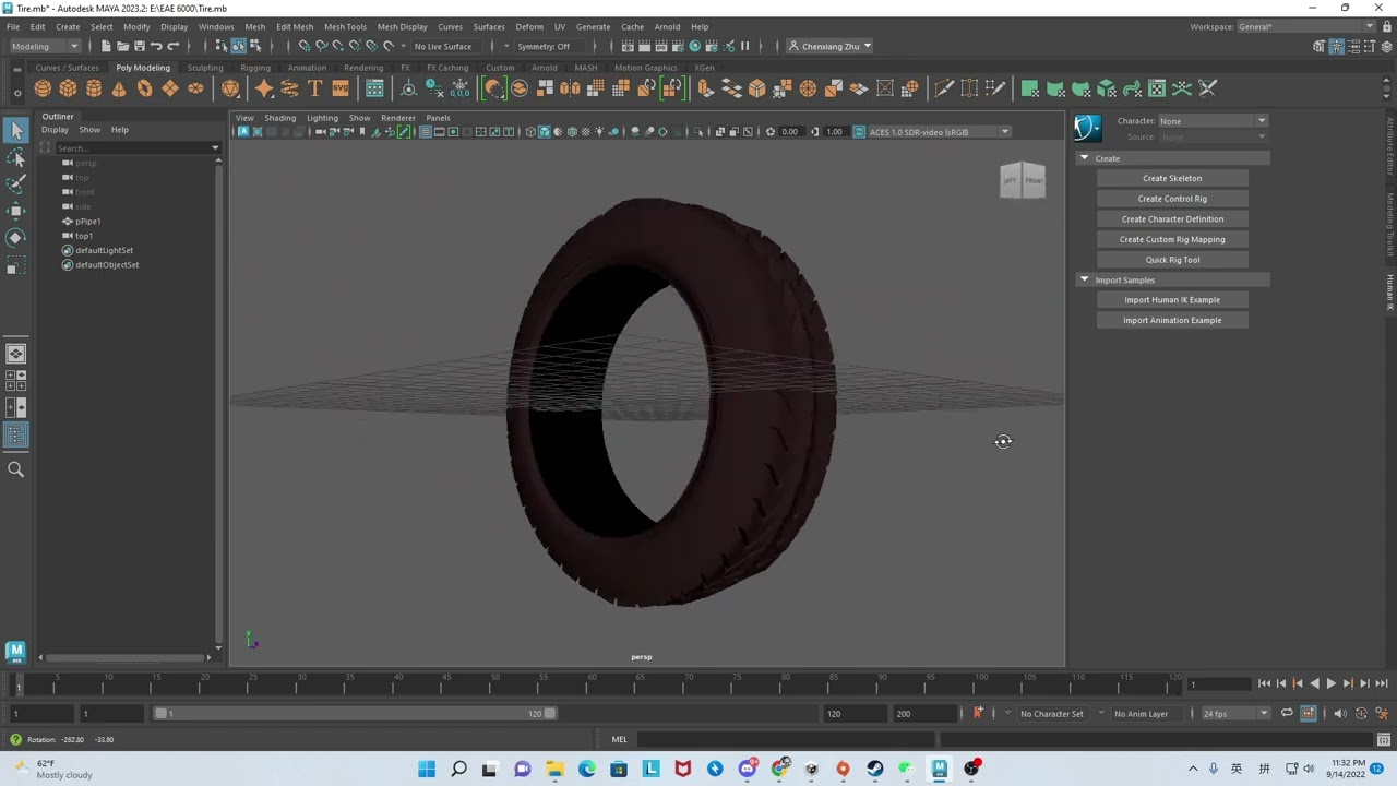 Tire Modeling Youtube